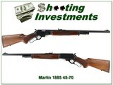 Marlin 1895 SS JM Marked 45-70 Exc Cond - 1 of 4
