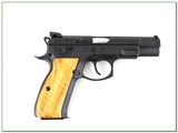 CZ 75B Omega 9mm with 2 16 round mags unfired wood grips - 2 of 4