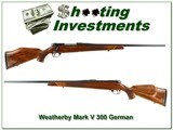 Weatherby Mark V Deluxe German 300 Wthy - 1 of 4