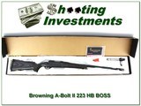Browning A-Bolt II 223 Varmint Laminated BOSS NIB - 1 of 4