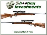 Interarms Mark X Cavalier 7mm with Redfield scope - 1 of 4