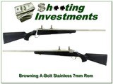 Browning A-bolt Stainless Stalker 7mm Rem MagExc Cond! - 1 of 4