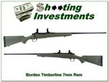 Borden Rifles Timberline 7mm Remington Magnum as new - 1 of 4