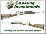 Browning BLR Stainless Takedown custom 18in 300 WSM - 1 of 4