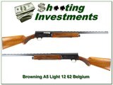 Browning A5 Light 12 62 Belgium 26in VR IC - 1 of 4