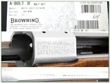 Browning A-Bolt White Gold Medallion 300 WSM ANIB! - 4 of 4