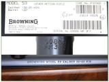 Browning Model 53 Deluxe 32-20 XX Wood NIB! - 4 of 4