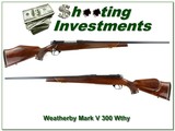 Weatherby Mark V Deluxe German 300 Wthy - 1 of 4