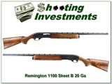 Remington 1100 Skeet-B 20 Ga Exc Cond! - 1 of 4