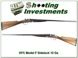 KFC (Kawaguchiya) Sidelock Model F 12 Gauge Exc Cond! - 1 of 4