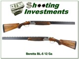 Beretta BL-5 12 Gauge Exc Cond 28in XX wood! - 1 of 4