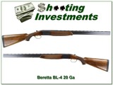 Beretta BL-4 20 Gauge 28in barrels - 1 of 4