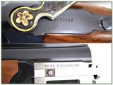 Ruger Red Label 20 Ga Custom Engraved w/ Gold Inlays - 4 of 4