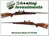 Winchester Model 70 XTR 270 Win near new! - 1 of 4