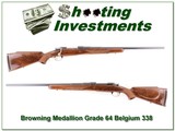 Browning Medallion Grade 1964 Belgium 338 Win Mag Collector - 1 of 4
