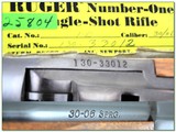 Ruger No.1 B pre-warning 76 Liberty 30-06 unfired in box! - 4 of 4