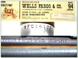 Winchester Model 94 Wells Fargo 30-30 unfired in box! - 4 of 4