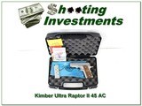 Kimber Custom Shop Stainless Ultra Raptor II 45 ACP - 1 of 4