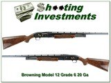 Browning Model 12 High Grade, Grade 5 20 XX Wood - 1 of 4