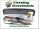Browning A5 Sweet Sixteen new model in case - 1 of 4