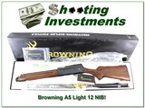 Browning A5 Light 12 NEW IN BOX 26in VR Invector Plus - 1 of 4