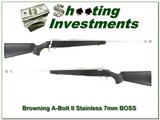 Browning A-Bolt II Stainless Stalker BOSS 7mm Rem Mag - 1 of 4