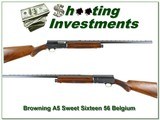 Browning A5 Sweet Sixteen 56 Belgium VR Collector! - 1 of 4