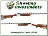 Browning BT-99 RARE Grade 5 hand engraved 32in as new - 1 of 4