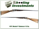KFC (Kawaguchiya) Sidelock Model F 12 Gauge Exc Cond! - 1 of 4