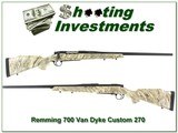Remington 700 Van Dyke Rifle Designs Custom 270 Win - 1 of 4