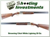 Browning Citori 20 Gauge White Lightning 20 Ga 26in as new! - 1 of 4