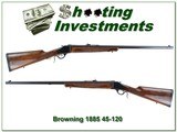 Browning 1885 28in Octagonal 45-120! - 1 of 4