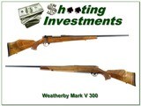 Weatherby Mark V Deluxe 300 Wthy XXX Wood! - 1 of 4