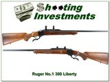 Ruger No.1 B pre-warning 76 Liberty 300 Win collector! - 1 of 4