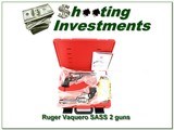Ruger Vaquero SASS 45 Colt 5.5" Stainless 2-Gun Set - 1 of 4