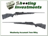 Weatherby Mark V Accumark 7mm Wthy Mag - 1 of 4