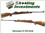 Winchester 70 1975 New Haven made 25-06 26in Exc Cond! - 1 of 4