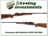 Browning A-Bolt II Medallion 300 WSM with BOSS - 1 of 4