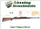 Ruger 77 RSM 458 Lott in box! - 1 of 4