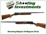 Browning A5 67 Belgium Magnum 20 Gauge VR - 1 of 4