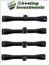 Leupold 4X M8 Gloss rifle scope Exc Cond - 1 of 1