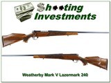 Weatherby Mark V Lazermark RARE 240 26in! - 1 of 4