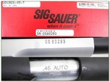 Sig Sauer 1911 45 ACP, 5" Two Tone unfired in case! - 4 of 4