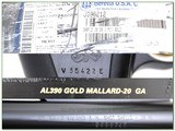 Beretta AL390 Gold Mallard 20 Ga Exc Cond in box - 4 of 4