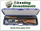 Beretta 686 Silver Pigeon 1 Adjustable comb 20 Ga 30in - 1 of 4