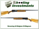 Browning A5 68 Belgium Magnum 20 Ga VR - 1 of 4