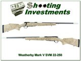 Weatherby Mark V Super Varmintmaster 22-250 Rem! - 1 of 4