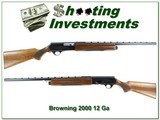 Browning 2000 Belgium made 12 Gauge 26in VR IC - 1 of 4