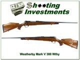 Weatherby Mark V Deluxe 300 Wthy as new - 1 of 4