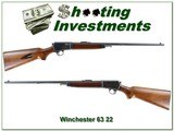 Winchester Model 63 22LR made in 1957 Exc Cond! - 1 of 4